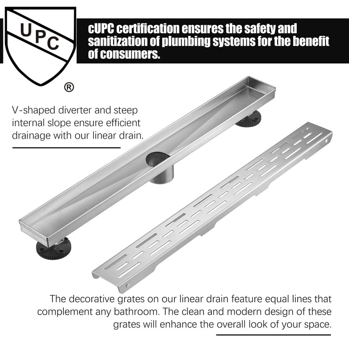 Matte Black Stainless Steel Drain