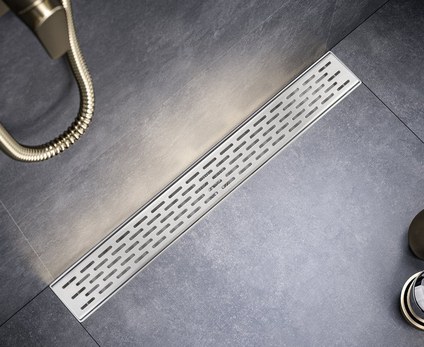 Brushed Stainless Steel Drain