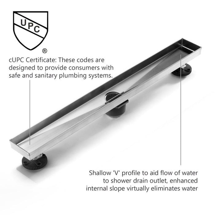 Venetian Bronze Stainless Steel Drain