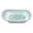 White Acrylic Bathtub