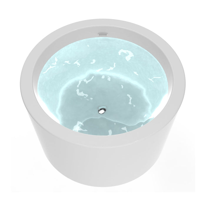 White Acrylic Bathtub