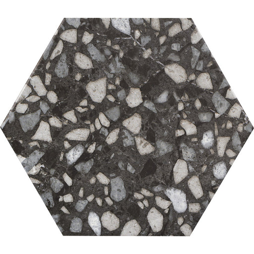 Hexa Terrazzo Black HEX-TER-BLK