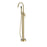 Brushed Gold Brass Bathtub Faucet