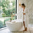 Brushed Gold Brass Bathtub Faucet