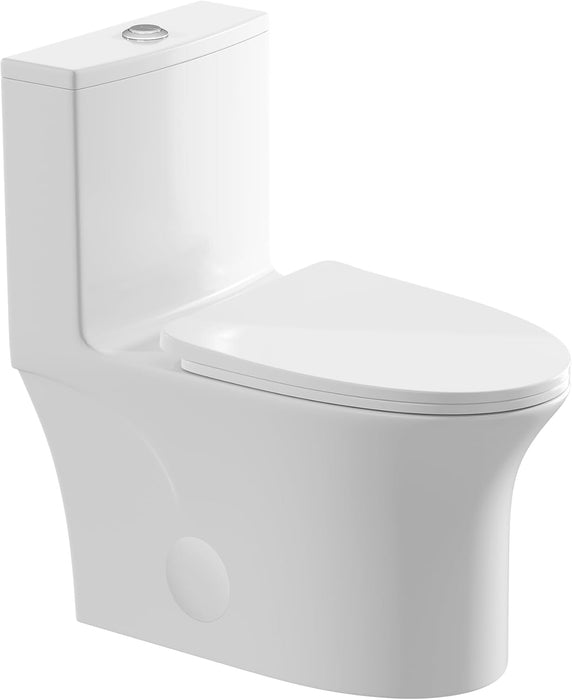 White Ceramic Toilet