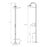 Matte Black Stainless Steel Outdoor Shower