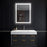Clear Glass Bathroom Mirror