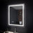 Clear Glass Bathroom Mirror