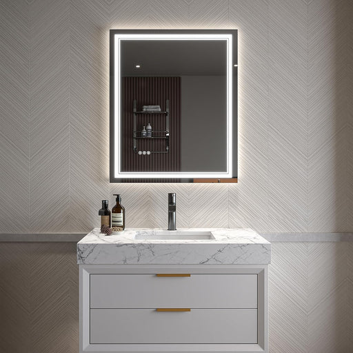 Clear Glass Bathroom Mirror