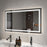 Clear Glass Bathroom Mirror