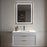 Clear Glass Bathroom Mirror