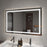 Clear Glass Bathroom Mirror