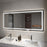 Clear Glass Bathroom Mirror