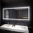 Clear Glass Bathroom Mirror