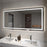 Clear Glass Bathroom Mirror