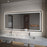 Clear Glass Bathroom Mirror
