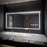 Clear Glass Bathroom Mirror