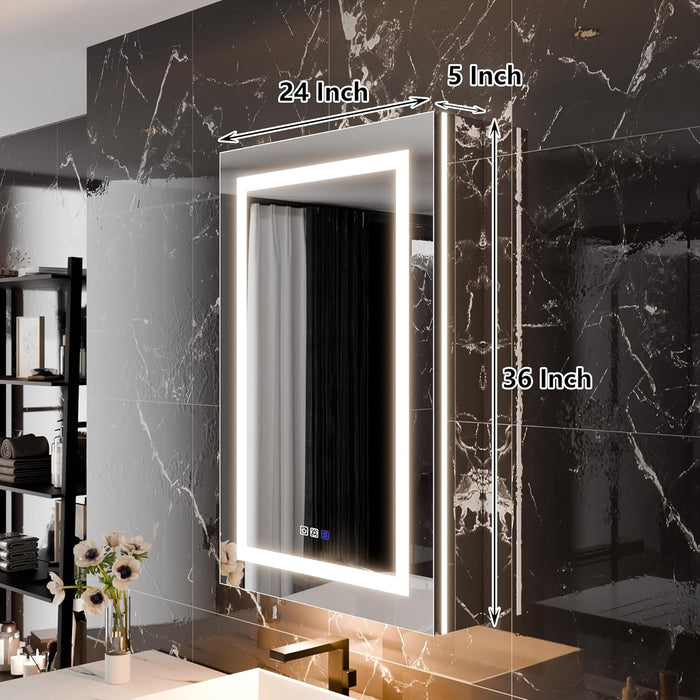 Clear Aluminum Medicine Cabinet