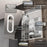 Clear Aluminum Medicine Cabinet