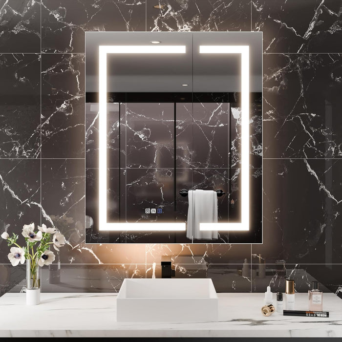Clear Aluminum Medicine Cabinet