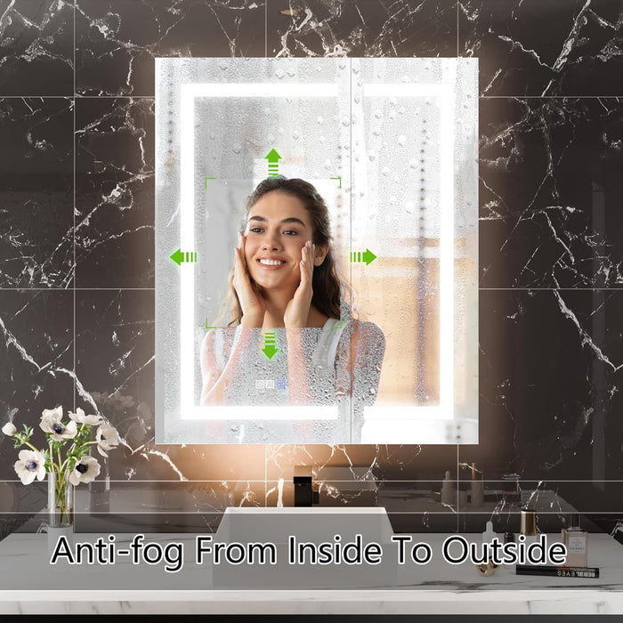 Clear Aluminum Medicine Cabinet