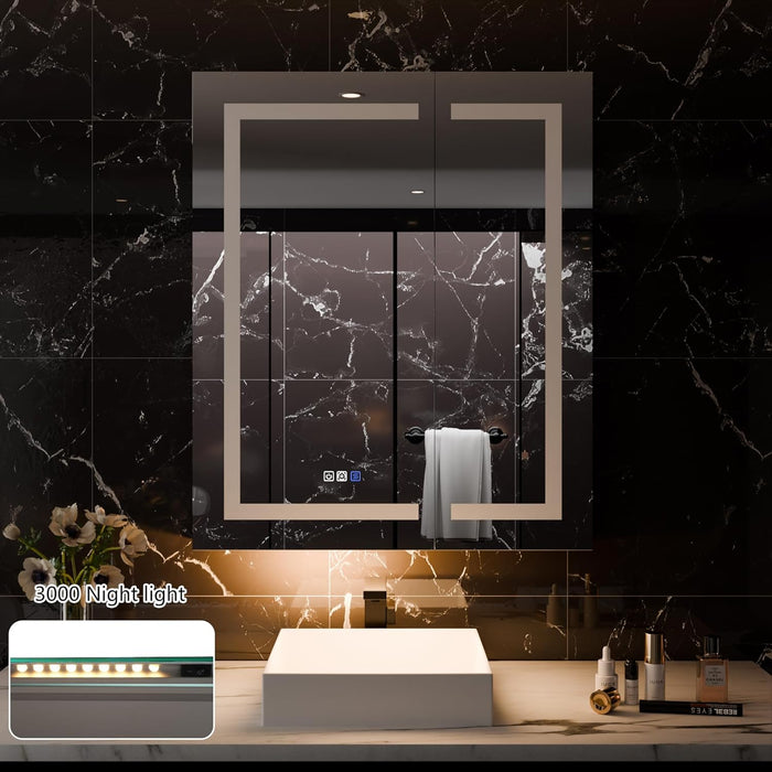 Clear Aluminum Medicine Cabinet