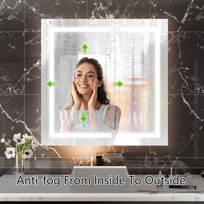 Clear Aluminum Medicine Cabinet