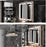 Clear Aluminum Medicine Cabinet