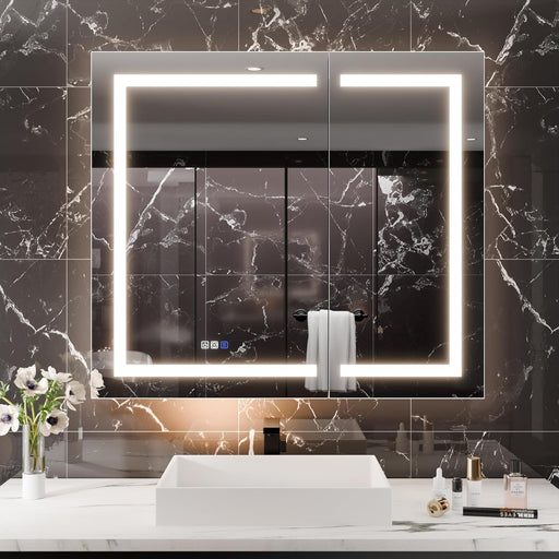 Clear Aluminum Medicine Cabinet