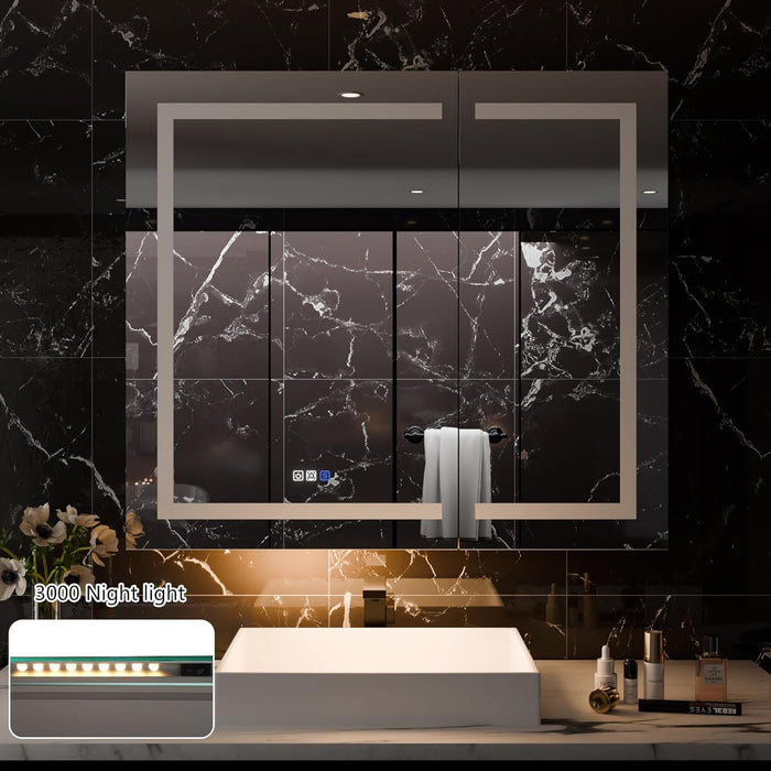 Clear Aluminum Medicine Cabinet