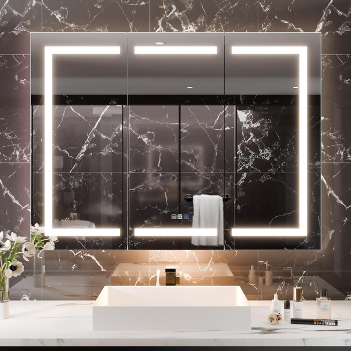 Clear Aluminum Medicine Cabinet