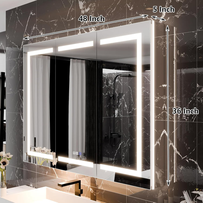 Clear Aluminum Medicine Cabinet