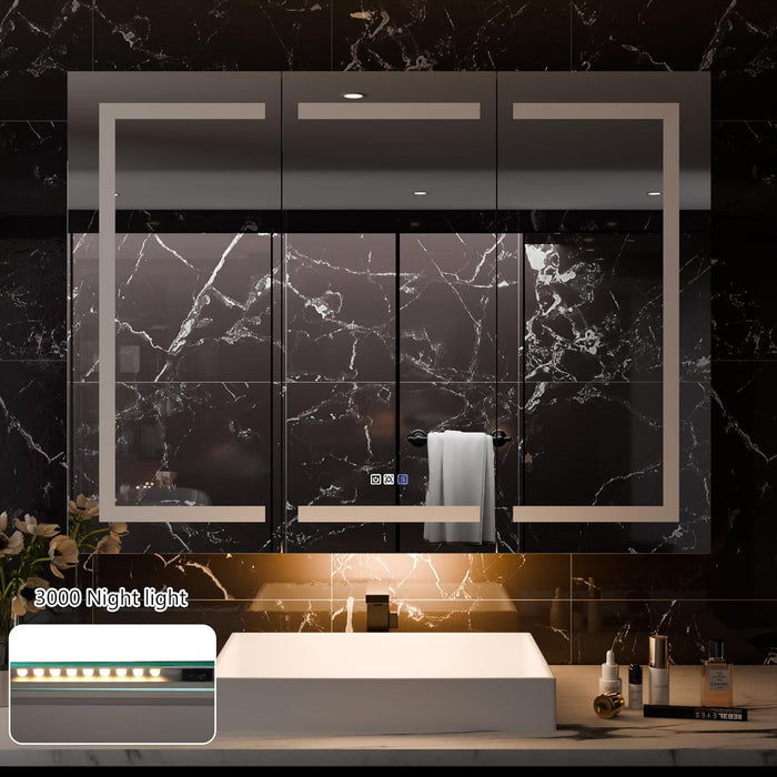 Clear Aluminum Medicine Cabinet