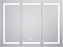 Clear Aluminum Medicine Cabinet