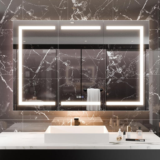Clear Aluminum Medicine Cabinet