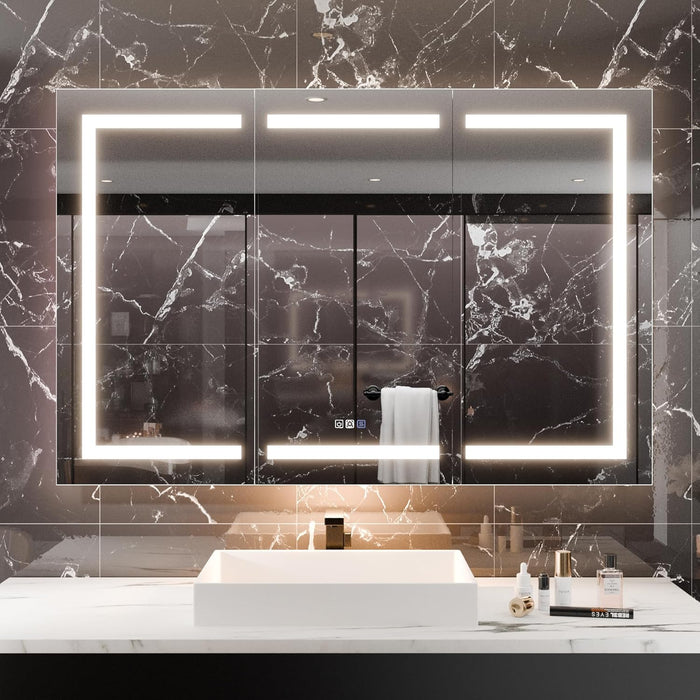 Clear Aluminum Medicine Cabinet