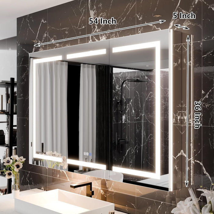 Clear Aluminum Medicine Cabinet