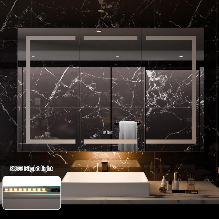 Clear Aluminum Medicine Cabinet