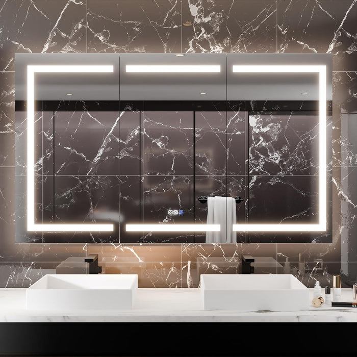 Clear Aluminum Medicine Cabinet