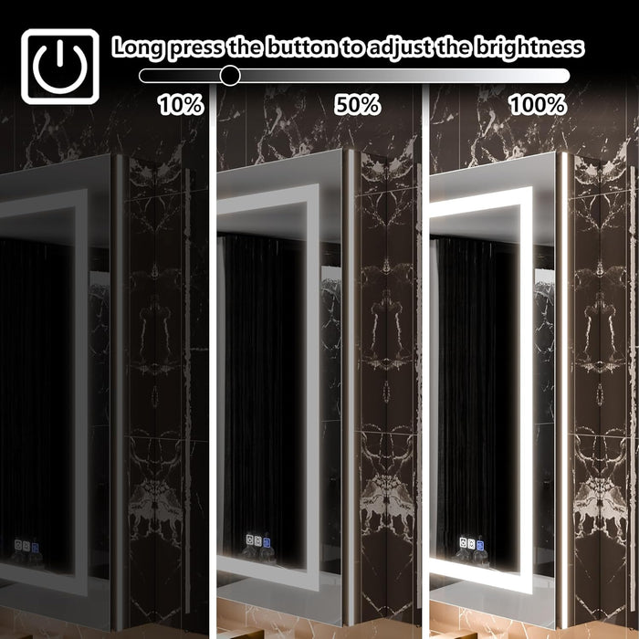 Clear Aluminum Medicine Cabinet