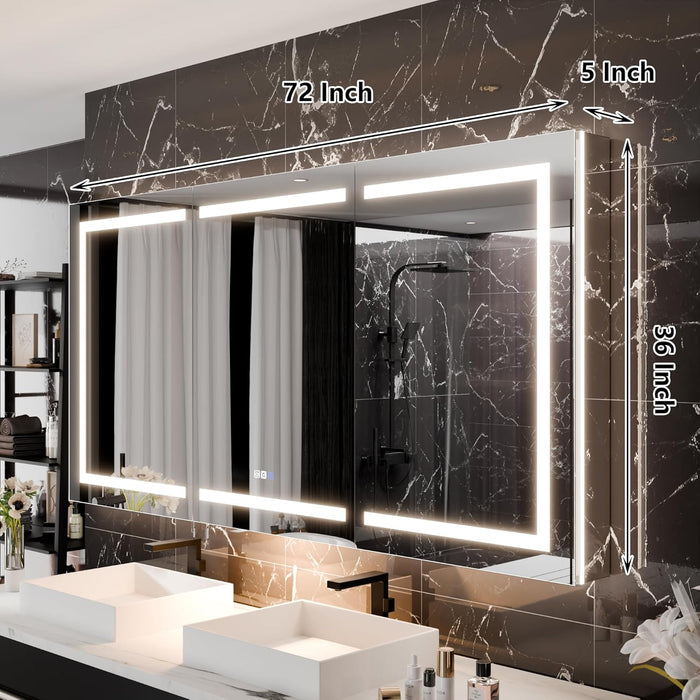 Clear Aluminum Medicine Cabinet