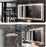 Clear Aluminum Medicine Cabinet