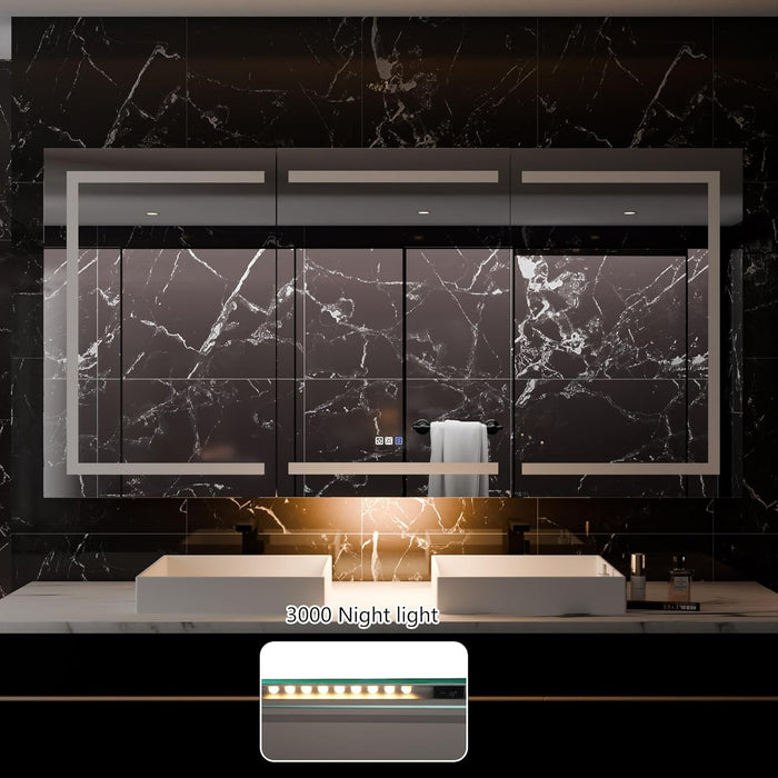 Clear Aluminum Medicine Cabinet