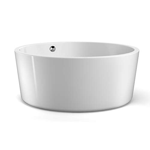 White Acrylic Bathtub