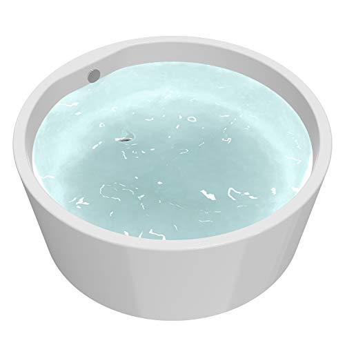 White Acrylic Bathtub