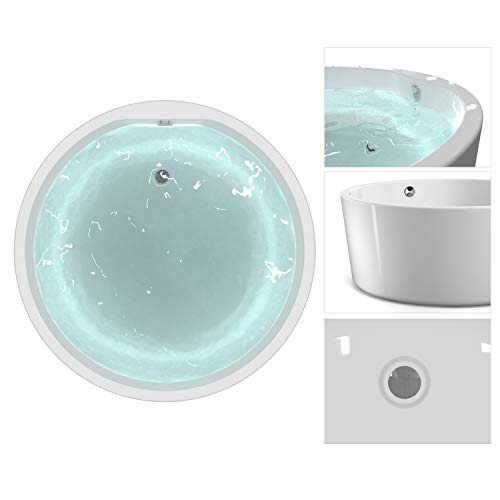 White Acrylic Bathtub