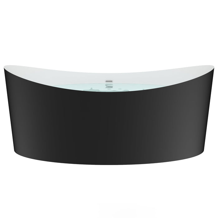 White Acrylic Bathtub