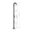 Matte Black Stainless Steel Outdoor Shower