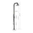 Matte Black Stainless Steel Outdoor Shower