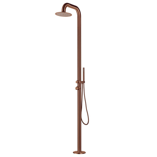 Rose Gold Stainless Steel Outdoor Shower